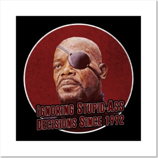 Samuel L Jackson Decisions Posters and Art